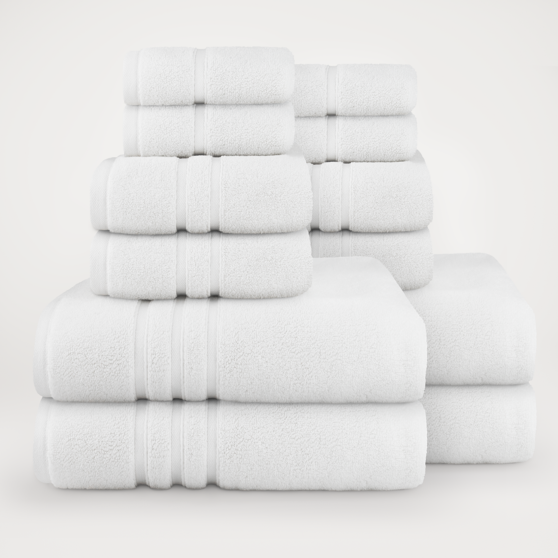 Premium Plush Bath Towels Set of 2 Pamukkale Night